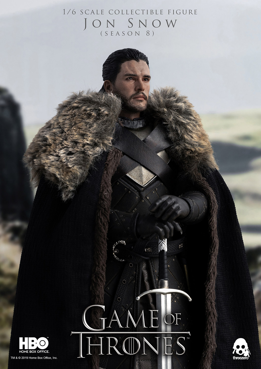 Game of Thrones1/6 Jon Snow (Season 8) – threezero store