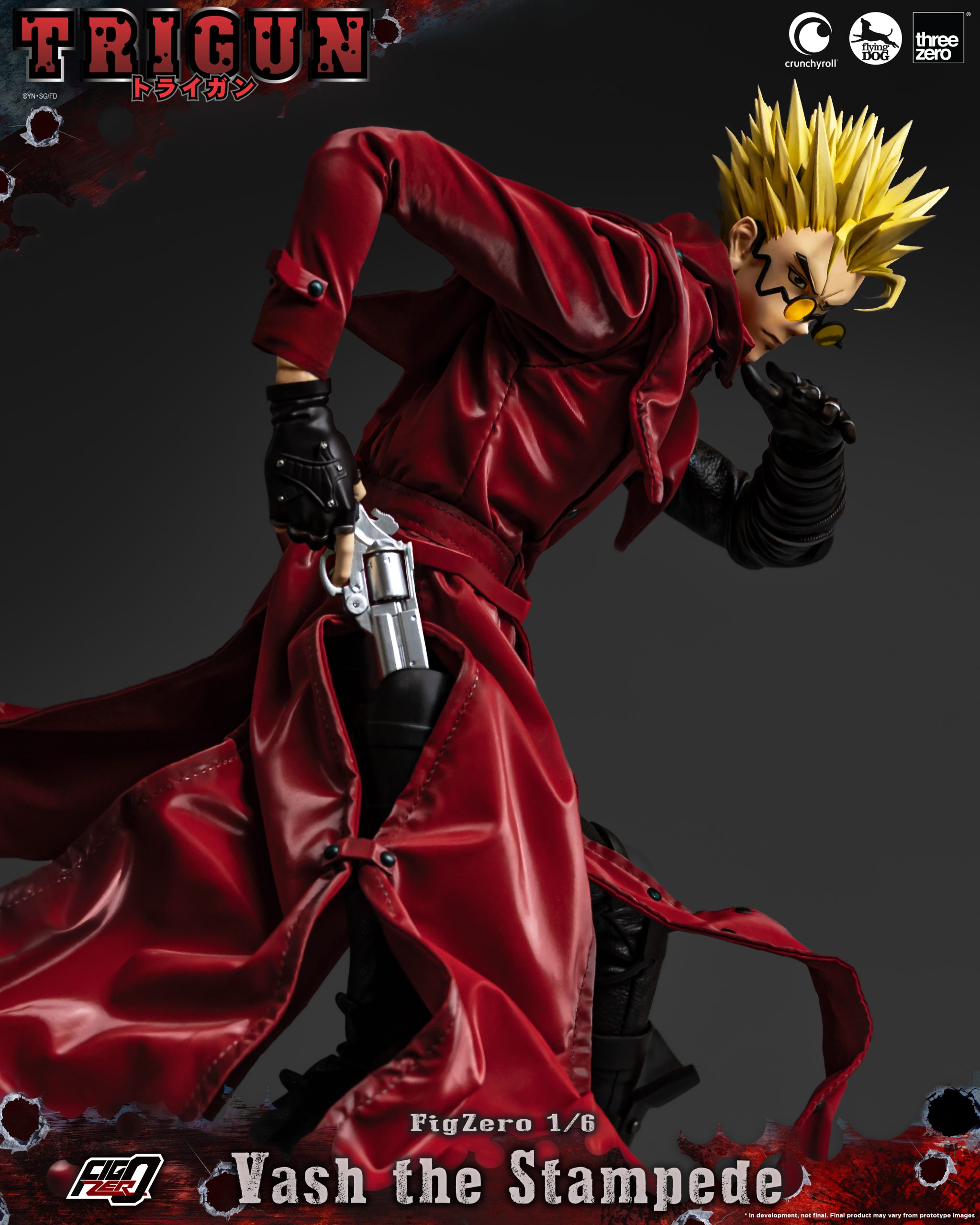 TRIGUNFigZero 1/6 Vash the Stampede – threezero store
