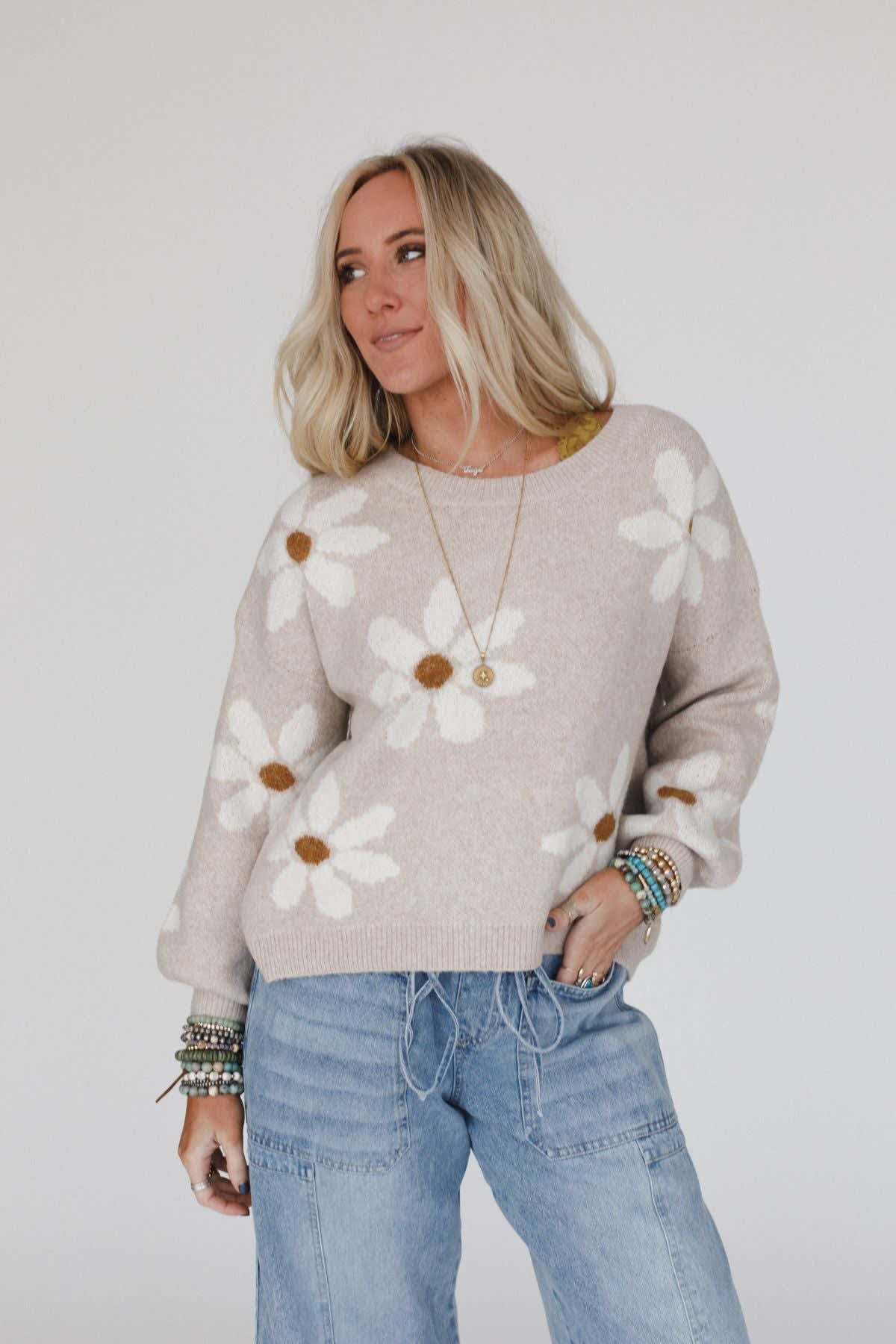 Daisy Path Sweater — Three Bird Nest