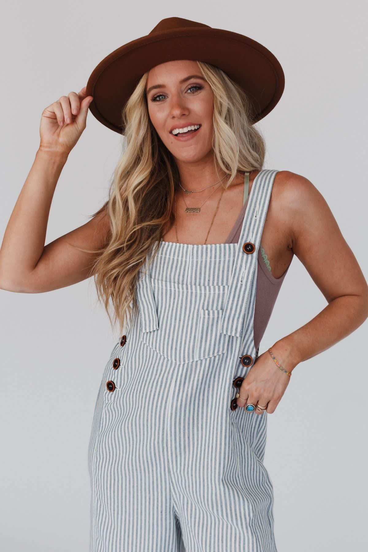 High Hopes Denim Overalls — Three Bird Nest
