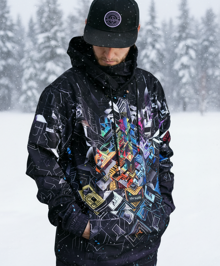 Teleport Waterproof Pullover Jacket by Threyda - Threyda Art and