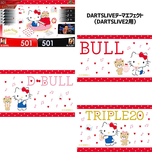 ダーツ ライブカード サンリオキャラ Sanrio characters DARTSLIVE