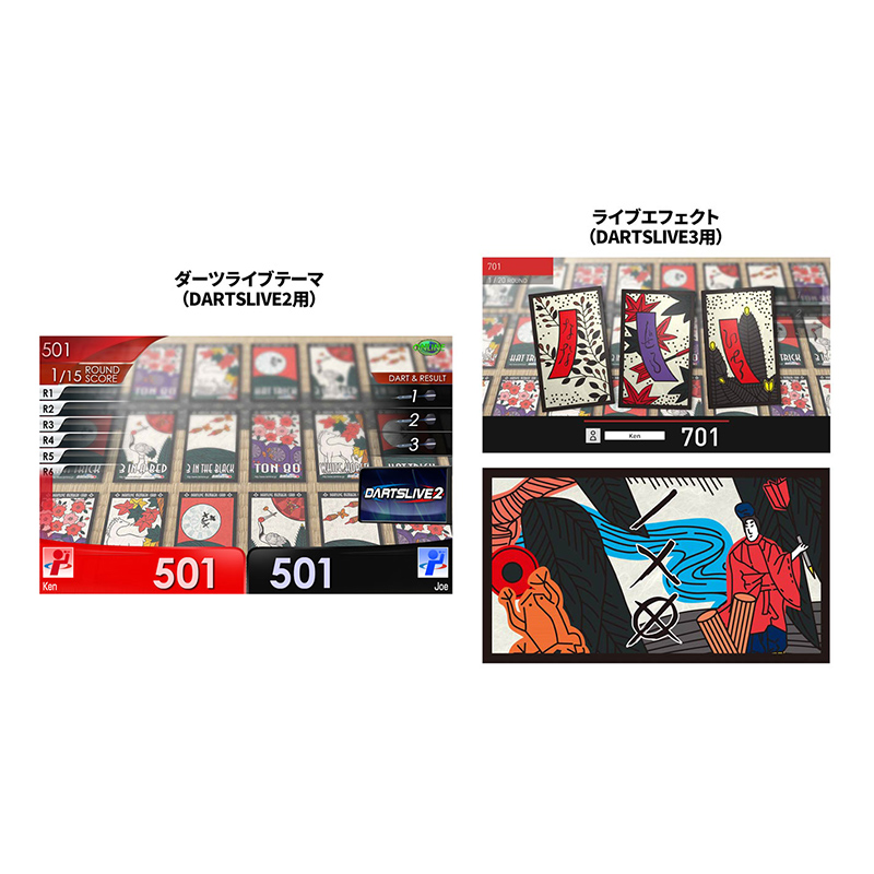 ダーツ ライブカード ダーツライブ20周年記念 復刻版セット テーマ