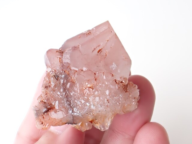 IC0022 【稀少】 パパゴアイトインクォーツ 原石 48．9g