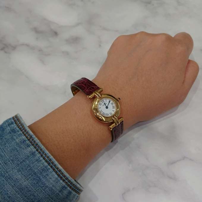 ヴィンテージ】Cartierマストコリゼ ヴェルメイユのご紹介 - チック