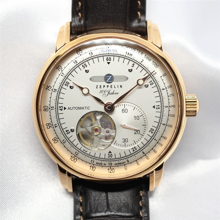 ZEPPELIN】アンティークのようなおしゃれな機械式腕時計7662-8をご紹介