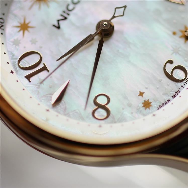 wicca】プレゼントにオススメ 魔法のように煌く電波ソーラー時計 KS1