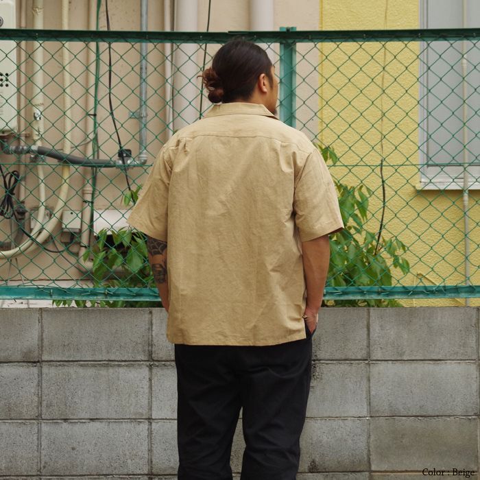 A VONTADE（アボンタージ）Open Collar Shirts（オープンカラーシャツ