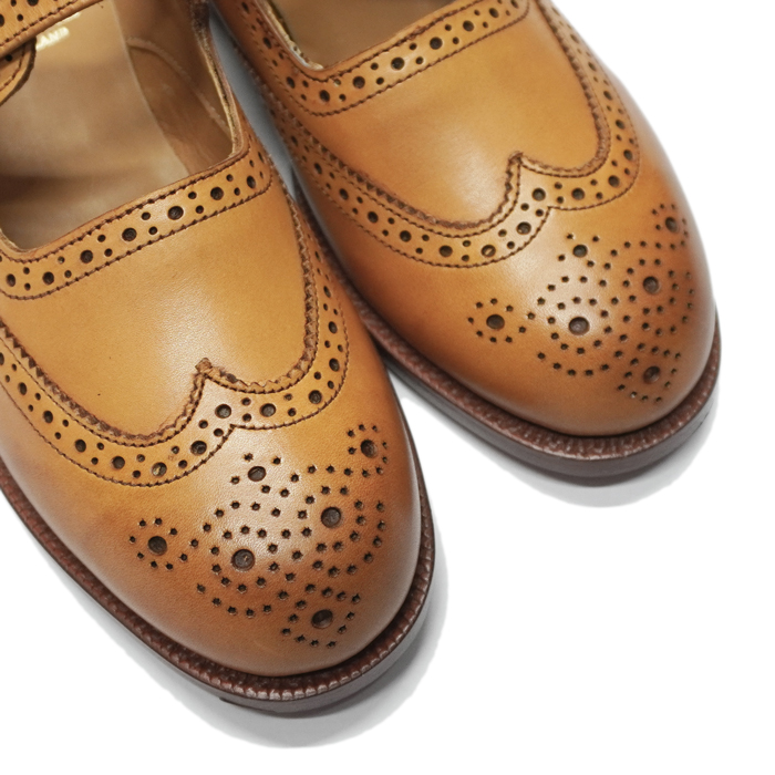 Tricker's（トリッカーズ）Mary Jane Brogue Shoes（メリージェーン