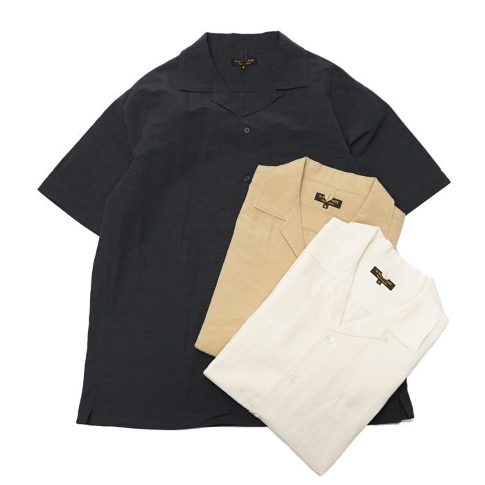 A VONTADE（アボンタージ）Open Collar Shirts（オープンカラーシャツ