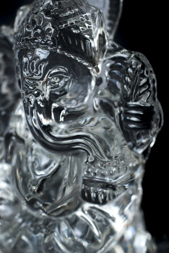 訳アリ]蓮に坐るクリスタルガネーシャ[14cm] の通販 - TIRAKITA.COM