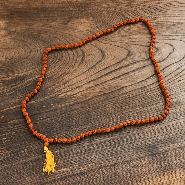 インドの数珠 希少な小粒ルドラクシャ 70cm の通販 - TIRAKITA.COM