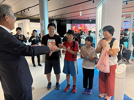 大阪・関西万博 「大阪ヘルスケアパビリオン」椿本チエインブース「T's