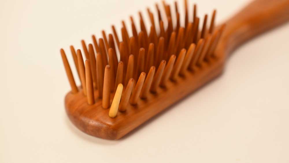 つげブラシ 5列 小 角 | 別府つげ工芸