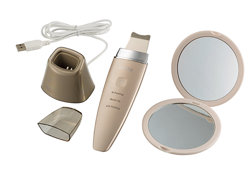 エイム事業部 | ポルト ウォーターピーリング美顔器 Requa 拡大鏡付き