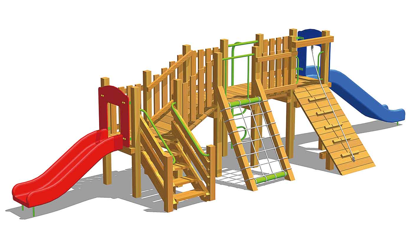 木製遊具|TZM-016