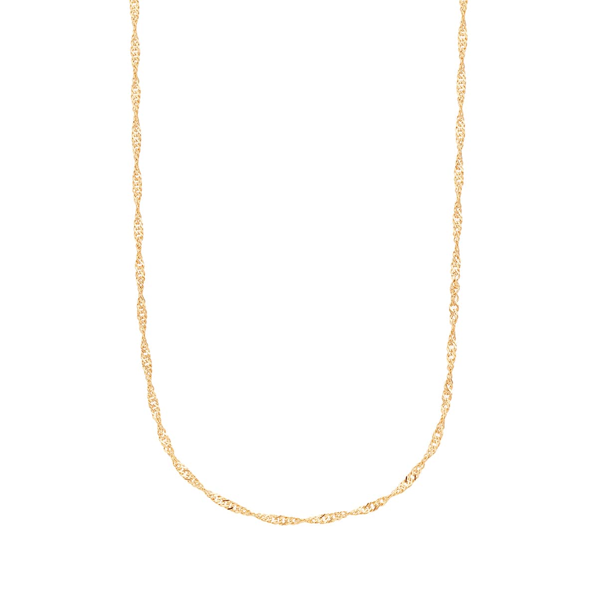 K18イエローゴールドロングネックレス（80cm）(RNC695)|TSUTSUMI