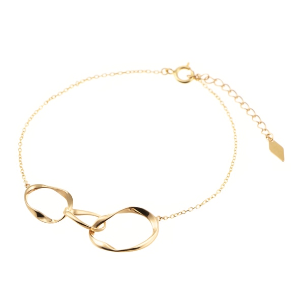 K10イエローゴールド淡水パールブレスレット: ブレスレット|TSUTSUMI