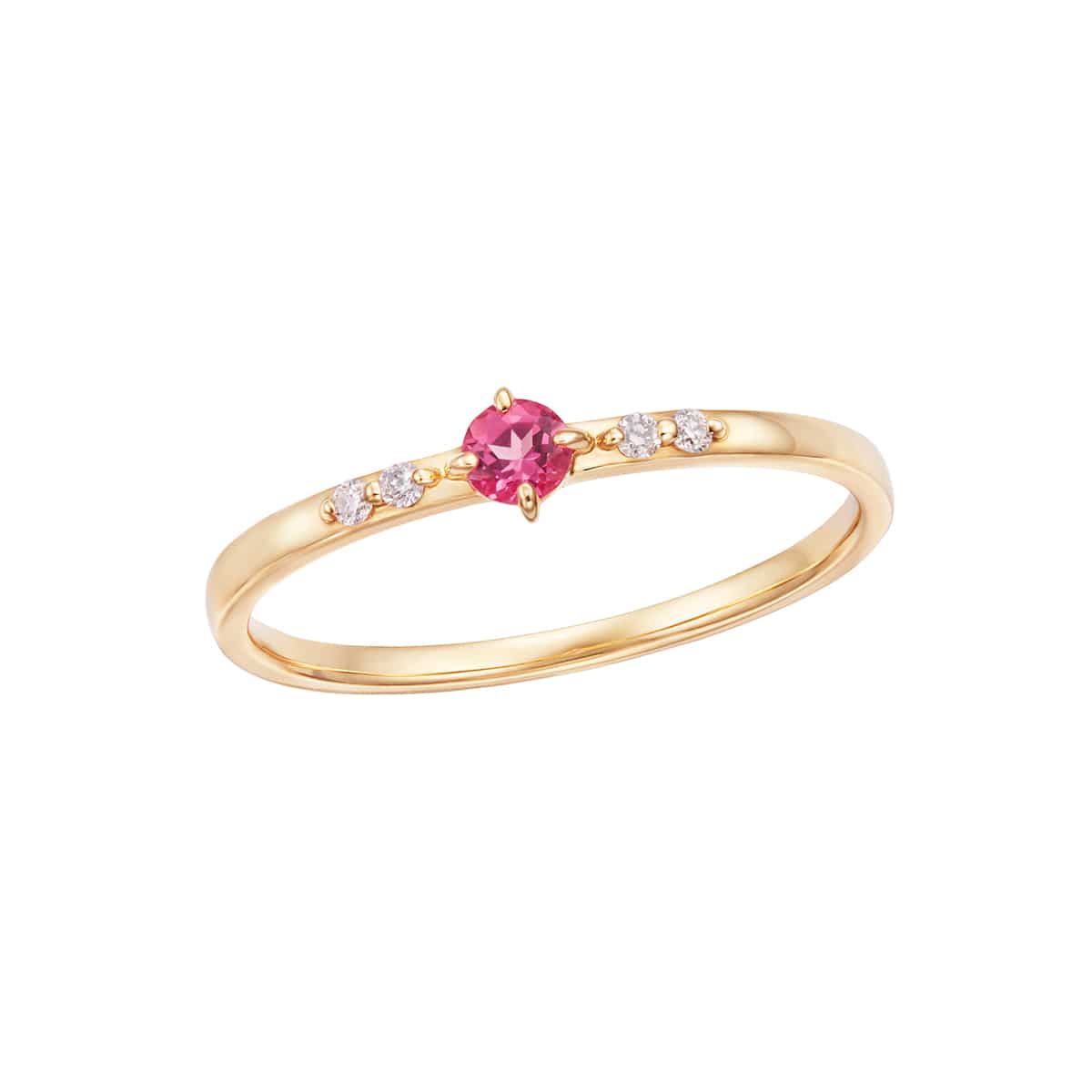 K18ピンクゴールドピンクスピネルネックレス(RPN328-002)|TSUTSUMI