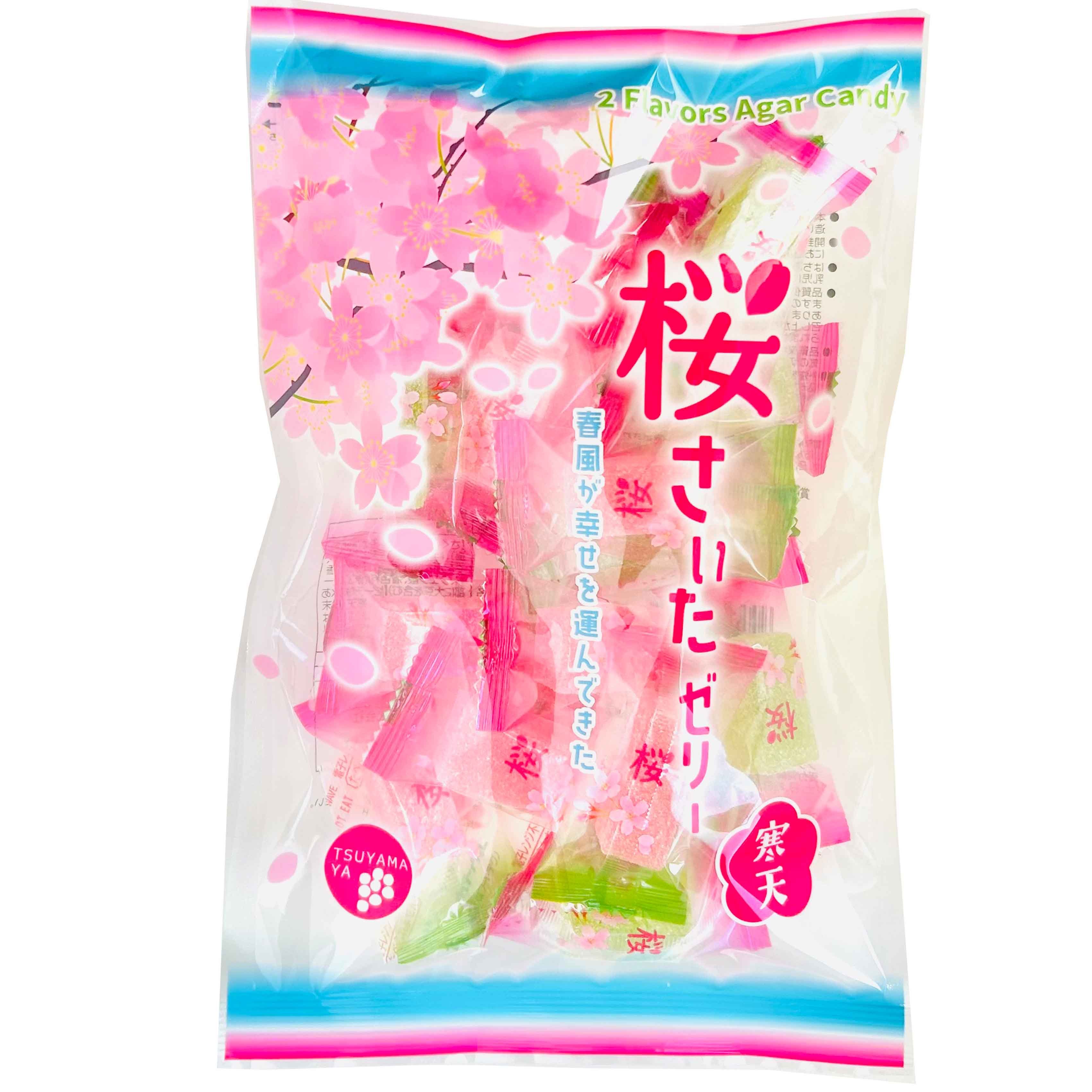 桜さいたゼリー(200g) - ドライゼリー - 商品案内 - 津山屋製菓