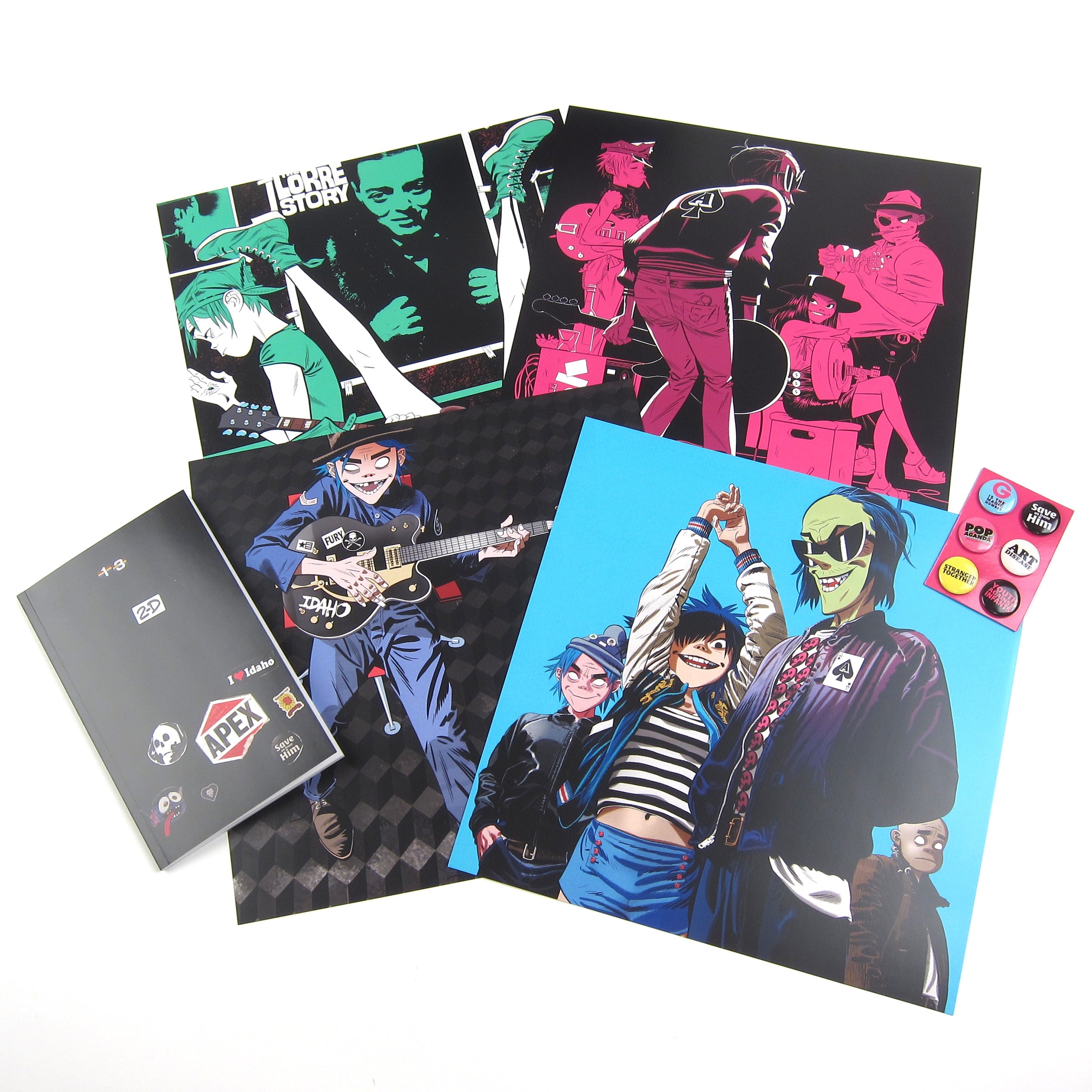 Gorillaz: The Now Now (180g, Colored Vinyl) Vinyl LP Boxset