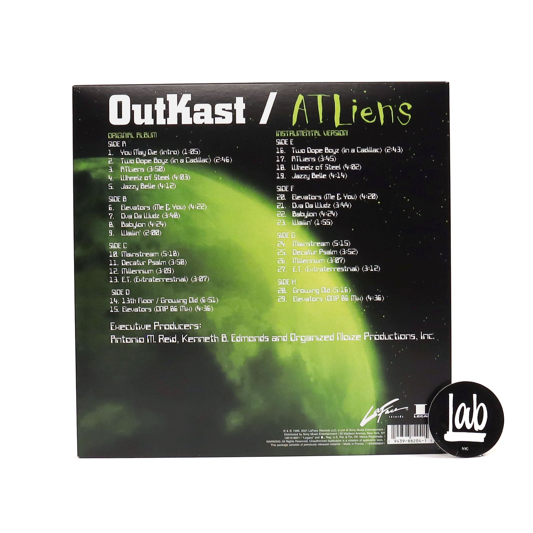 Outkast: ATLiens 25th Anniversary Edition Vinyl 4LP – TurntableLab.com