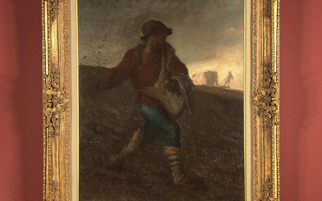 ミレーの名画「種をまく人」が実は2枚存在している！？3つの謎をひも