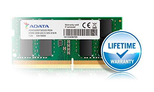 ADATA Premier 32GB DDR4 3200MHz CL22 SODIMM Laptop Memory - tpstech.in