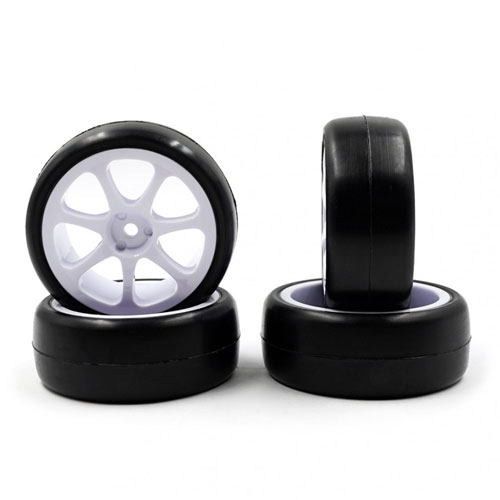 Rush Tires RU-0868 Rush Tire VR3 32X AX Yellow Seven White