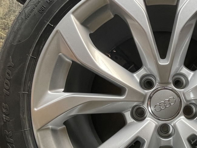 アウディ純正ホイールガリ傷修理｜大阪市｜トータルリペアMUGEN