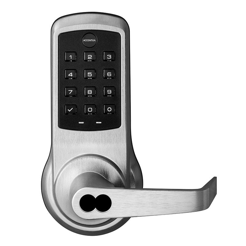 Accentra B-AU-NTB613-NR nexTouch Push Button Lever Lock, SFIC Prep
