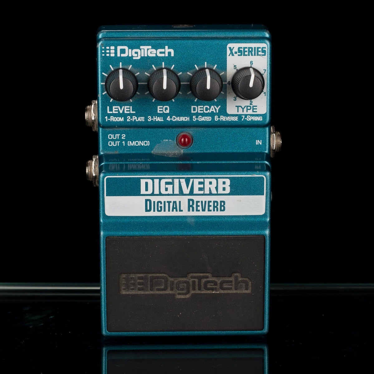 Used Digitech Digiverb Digital Reverb Pedal — Truetone Music