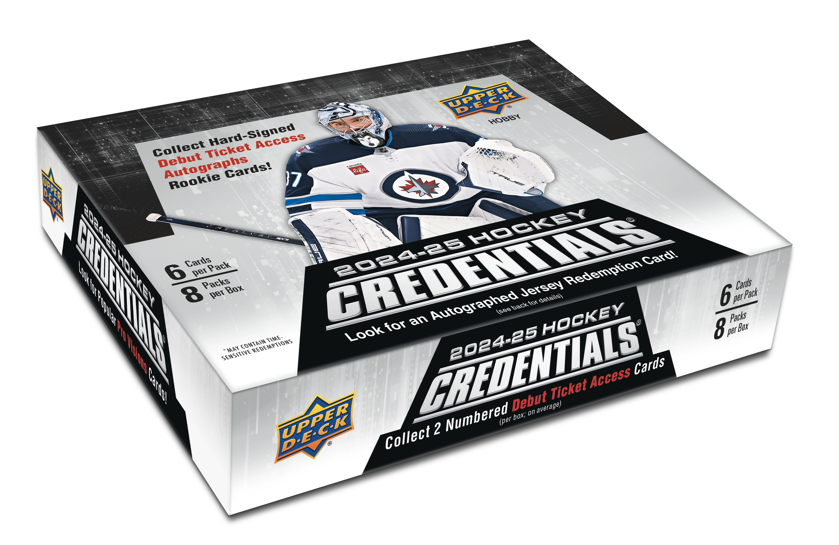 NHL 2024-25 UPPER DECK CREDENTIALS HOCKEY HOBBY【製品情報