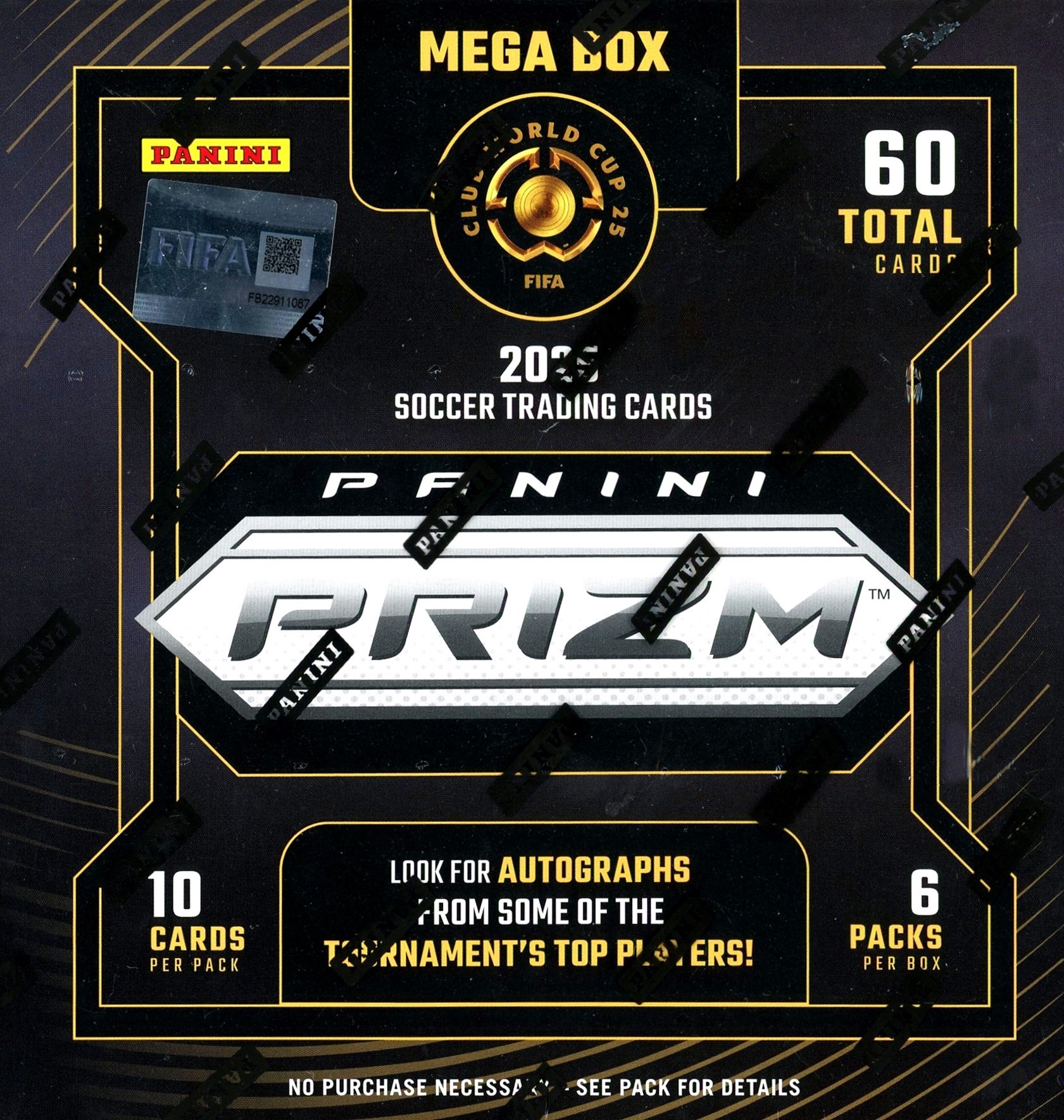 製品情報】2025 PANINI PRIZM FIFA CLUB WORLD CUP SOCCER MEGA BOX