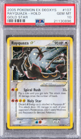 レックウザ☆のPSA10がGAに登場！【Goldin Auctions Report