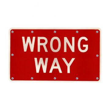 trafficthingz.com: Wrong Way Signs