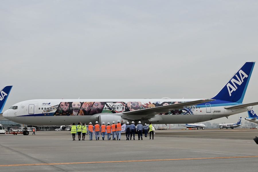 ANA、「鬼滅の刃 じぇっと」2号機の運航終了 - TRAICY（トライシー）