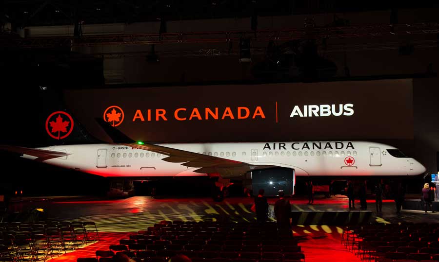 エア・カナダ、エアバスA220-300型機を15機追加発注 - TRAICY