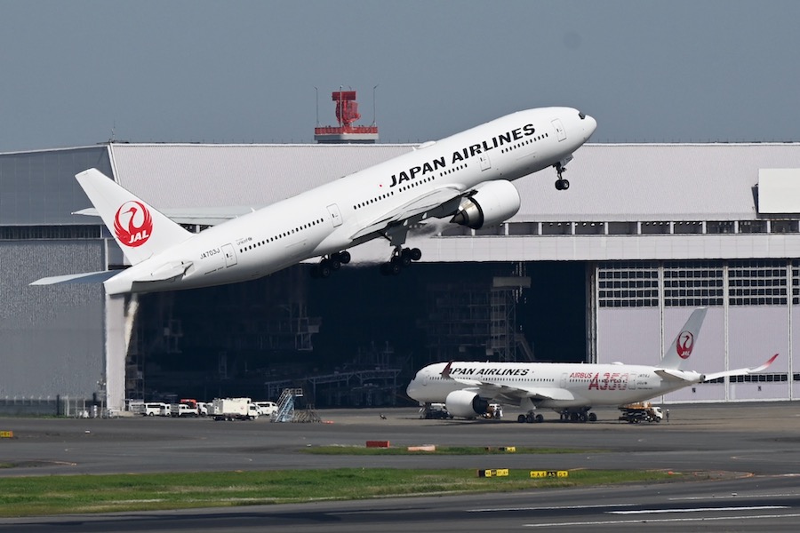 JAL、ボーイング777-200ER型機の定期便最終飛来イベント開催 中部国際