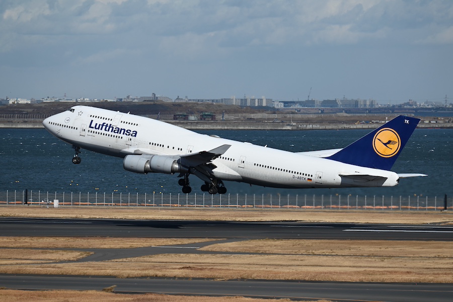 てつさん予定 ルフトハンザ航空 Airlinertags B747-400M てつさん予定