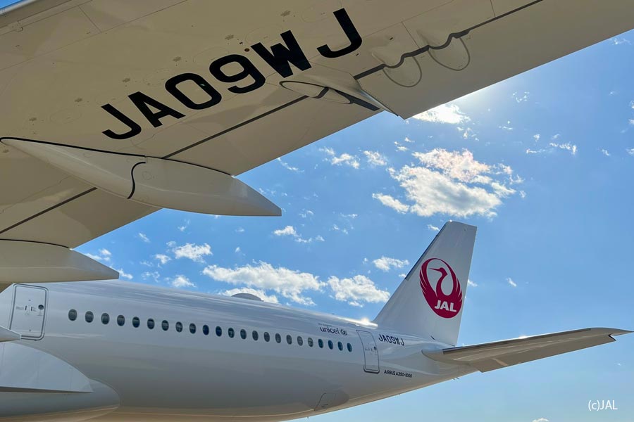 JAL、エアバスA350-1000型機9号機が羽田到着 - TRAICY（トライシー）