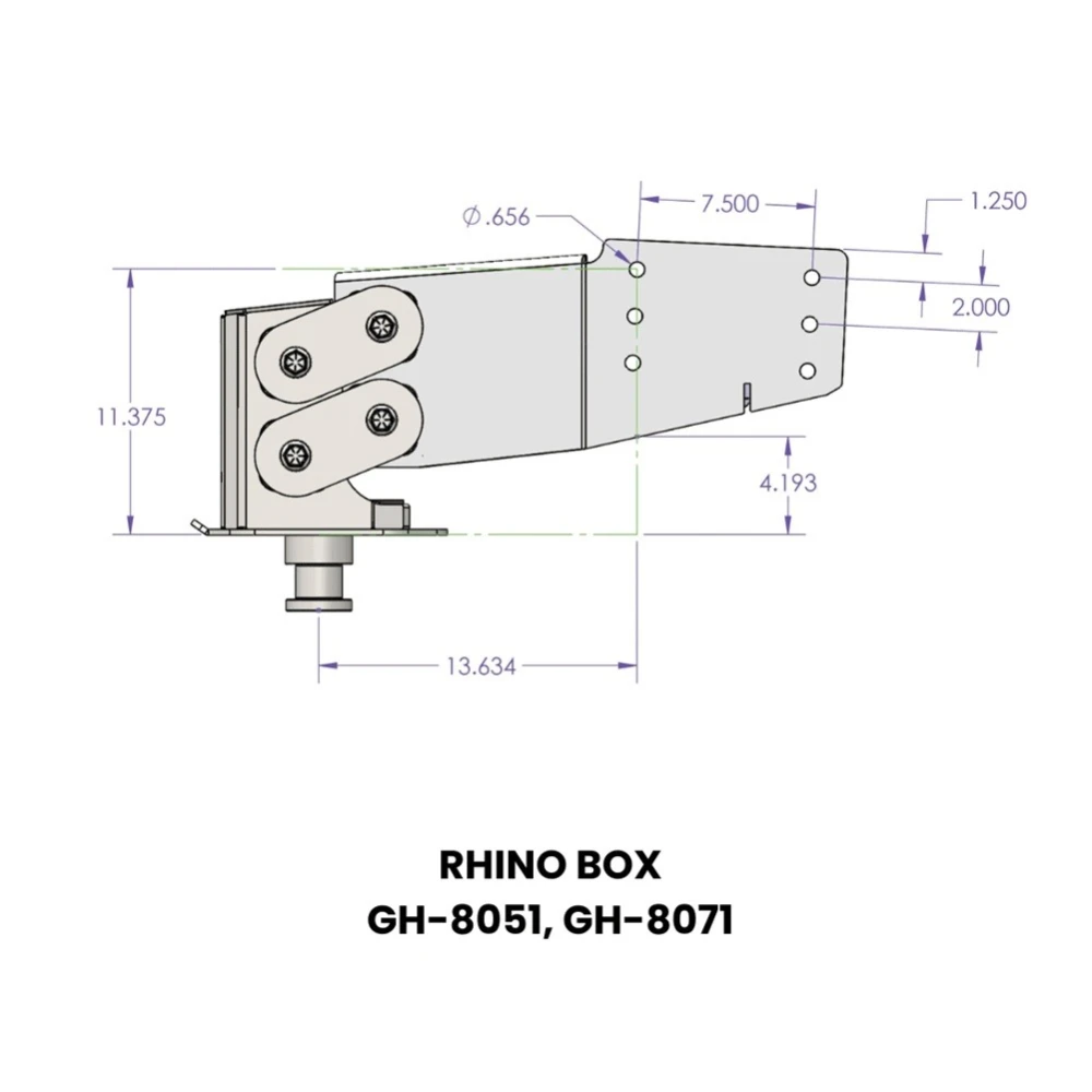 GEN-Y 30K 5th Wheel Pin Box for Lippert Rhino – EXECUTIVE Shock