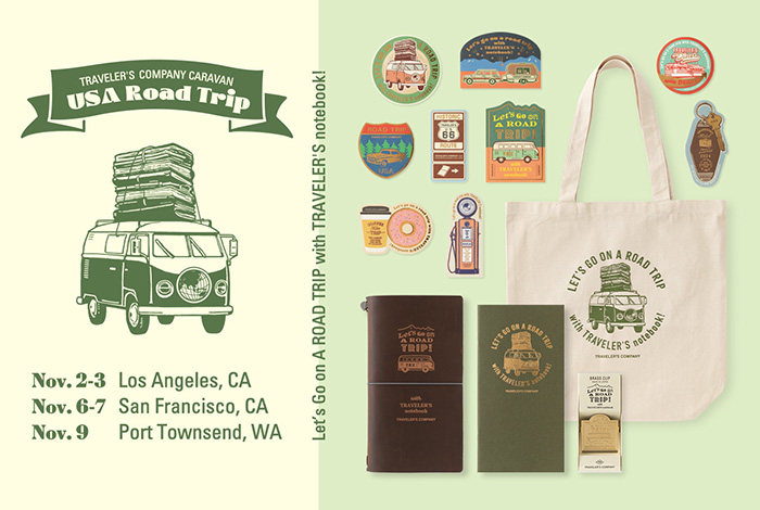 TRAVELER'S COMPANY CARAVAN USA Road Trip | TRAVELER'S COMPANY