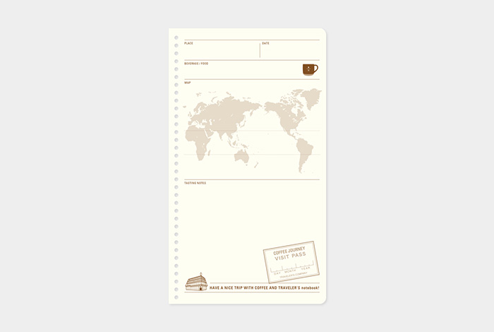 AMU TOKYO x TRAVELER'S COMPANY Spiral Ring Notebook Viking at