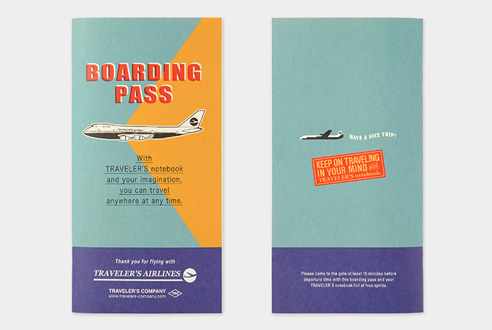 トラベラーズノート 限定セット エアライン / TRAVELER'S notebook