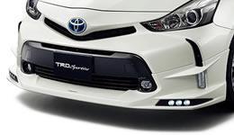 TRD新商品案内 | 「プリウスα」用TRDパーツ発売のご案内
