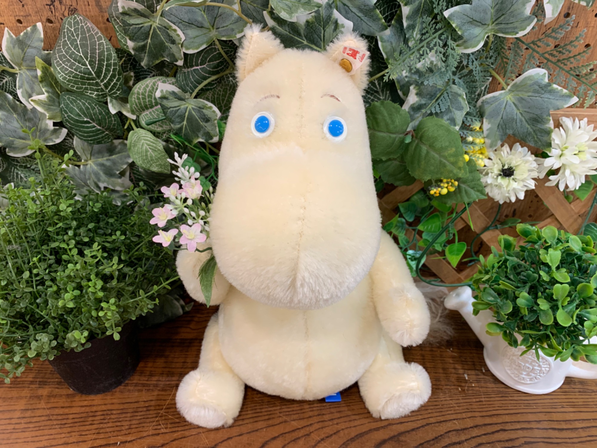 Steiff（シュタイフ）製のムーミンのヌイグルミが買取入荷致しました