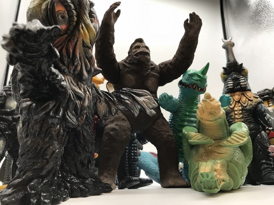 レトロ・当時モノ】ウルトラ怪獣 ゴジラ レア ソフビ多数買取入荷