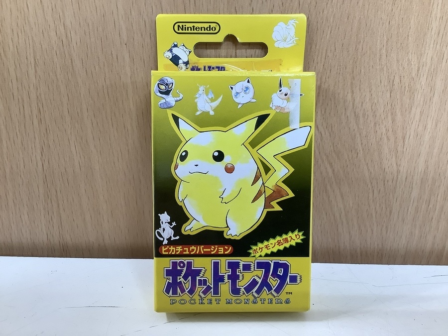 初代ポケットモンスタートランプ ピカチュウバージョン ポケモン名簿