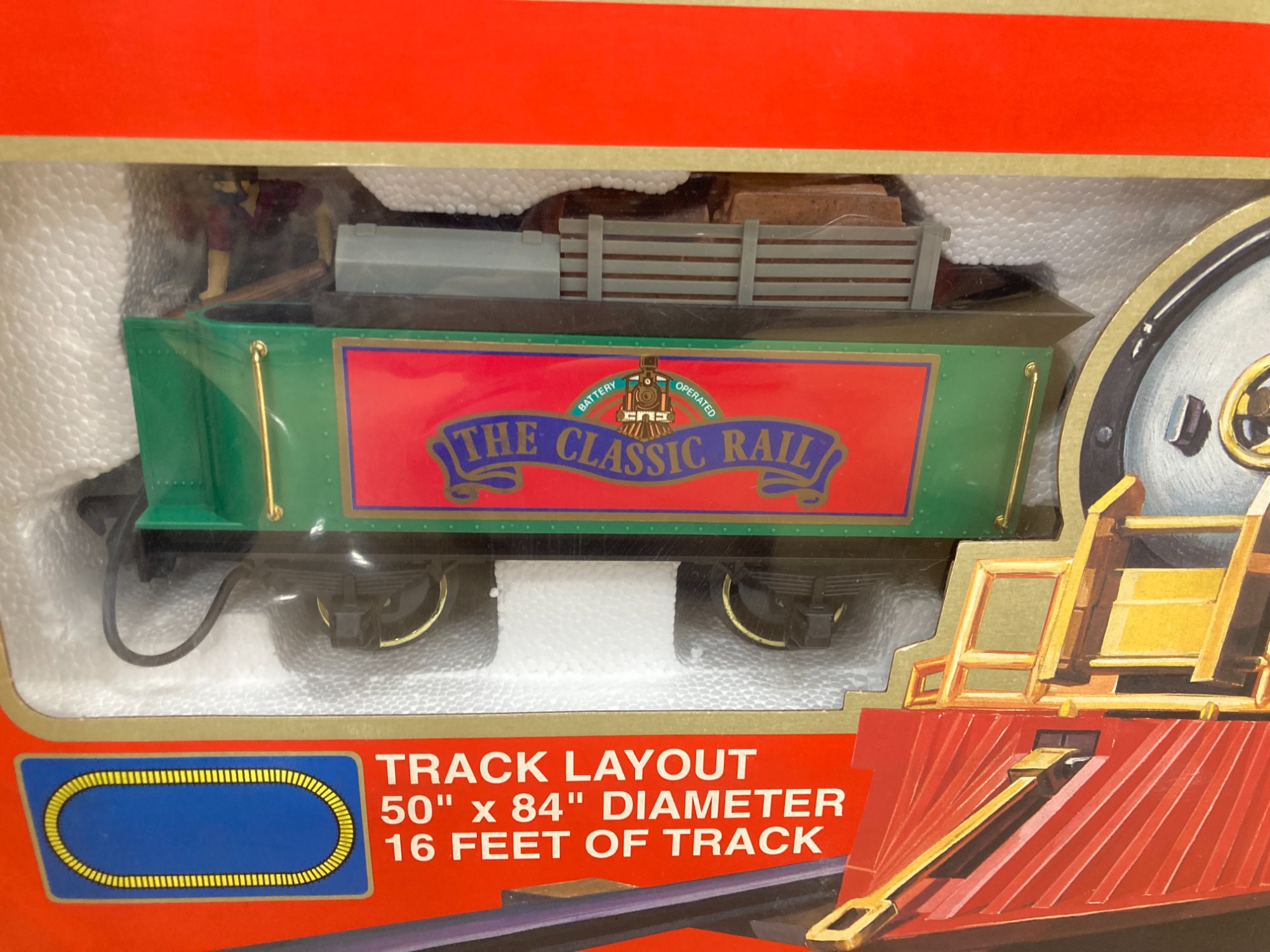 ECHOのCLASSIC RAIL(蒸気機関車レールセット)が入荷いたしました